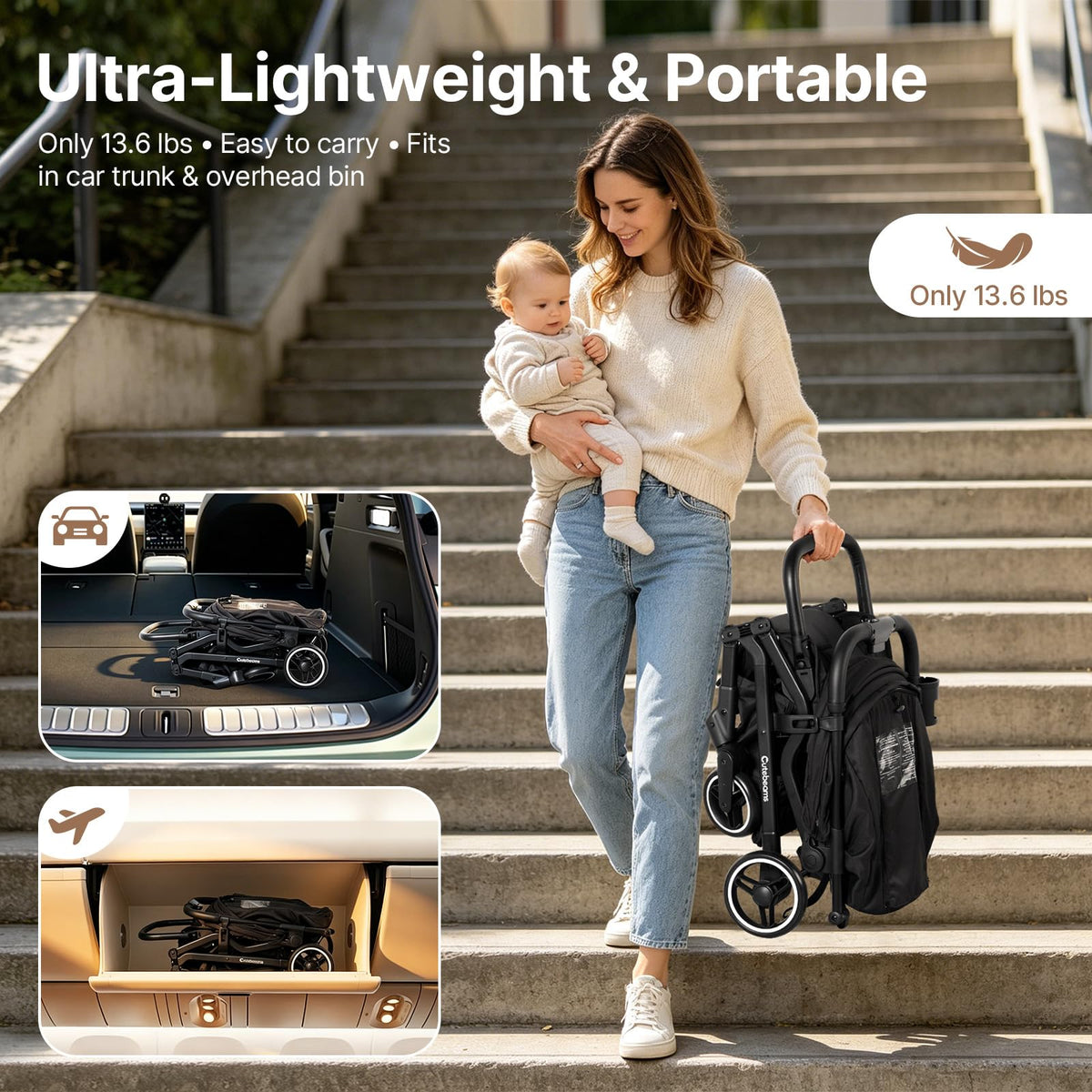 Lightweight Compact Travel Stroller G230