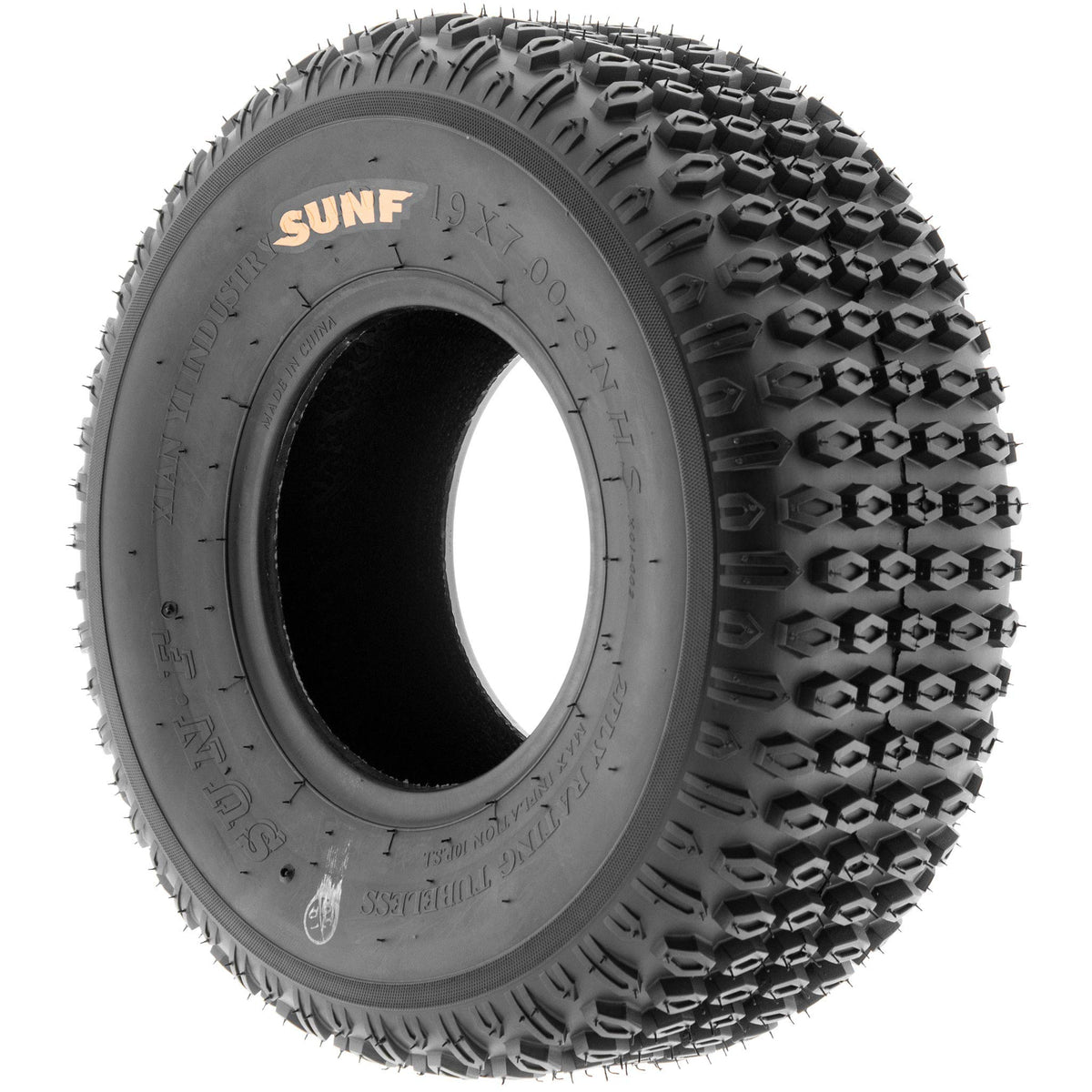 19x7-8 Tubeless 2 Ply Tire X545