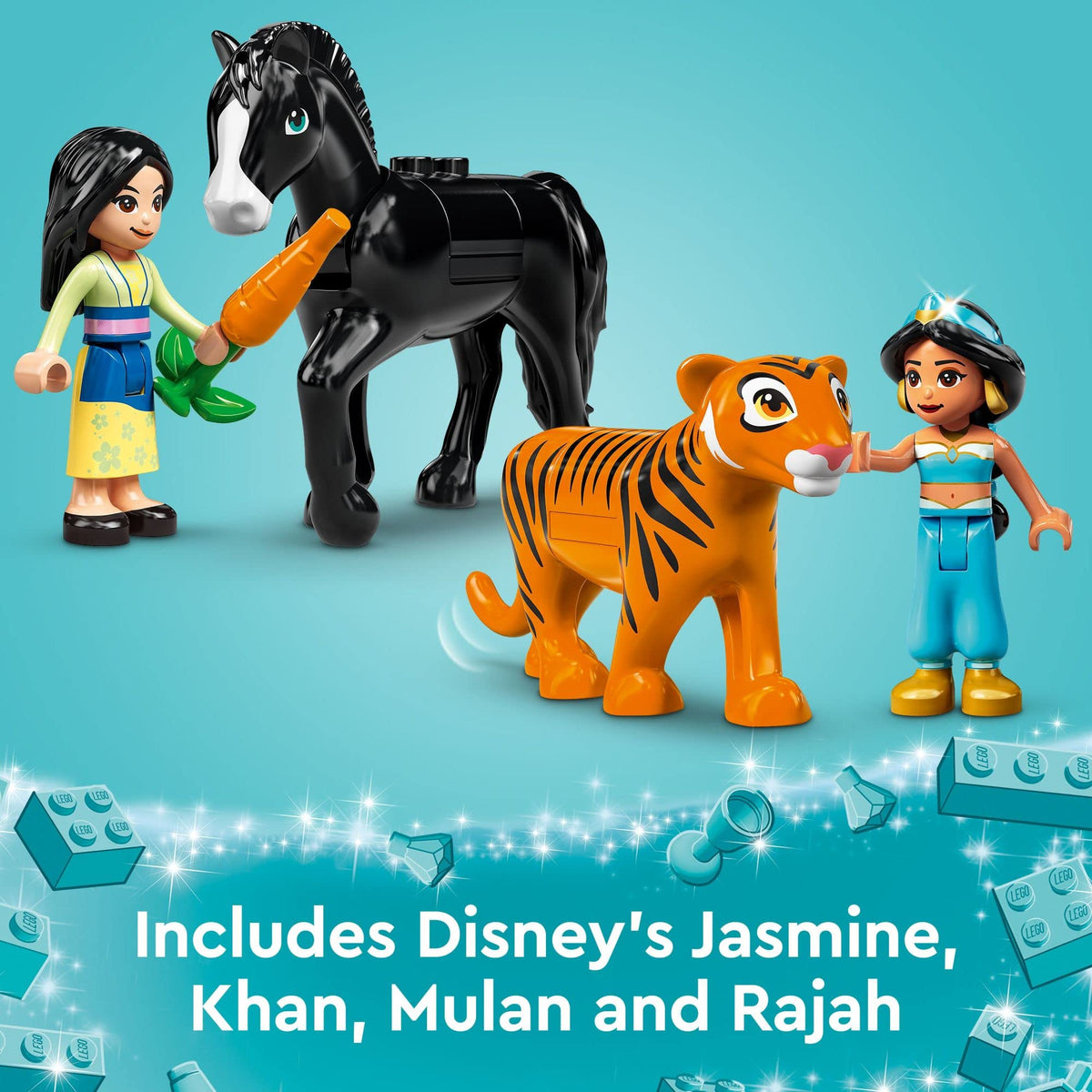 Disney Princess Jasmine and Mulan Palace Set N470091