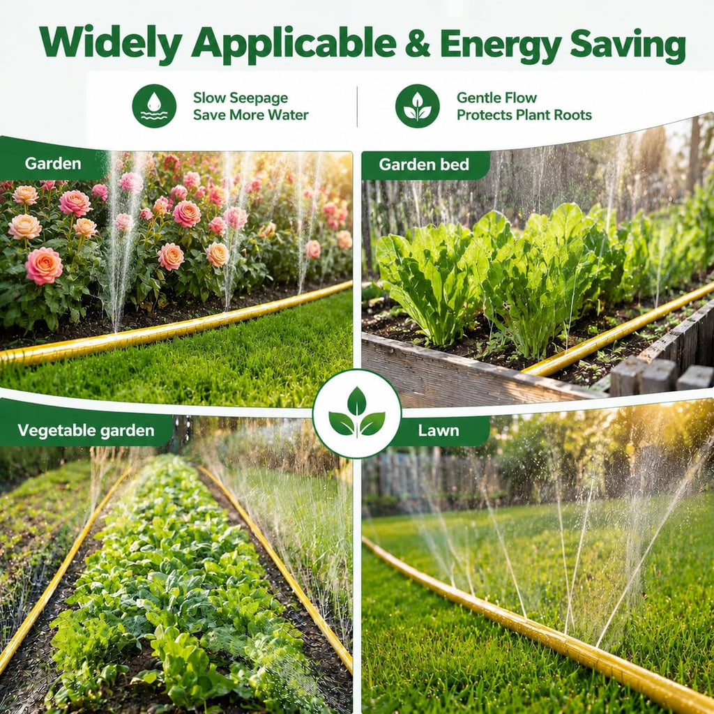 4-Pack 25 ft Sprinkler Soaker Hose A933