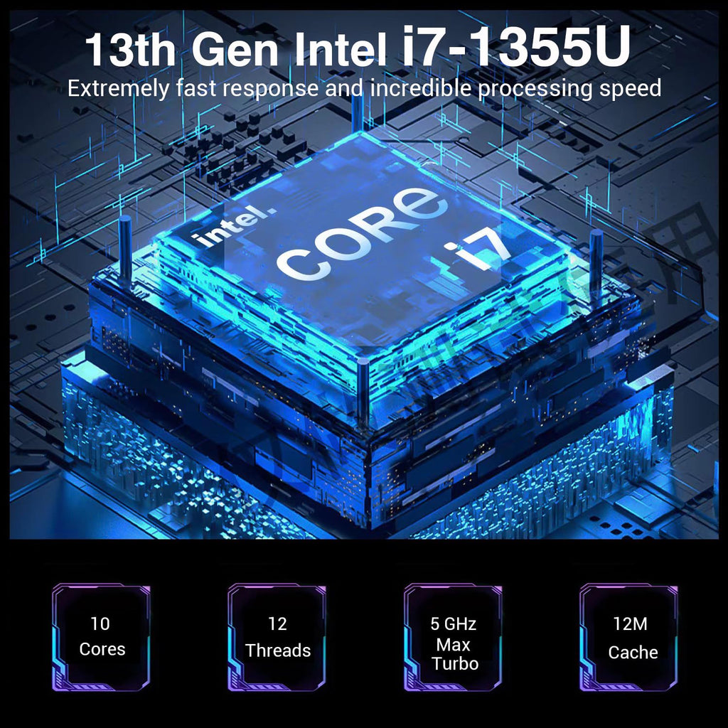 17 Inch Touchscreen Laptop, Intel 10-Core i7, 16GB RAM 1TB SSD T812881