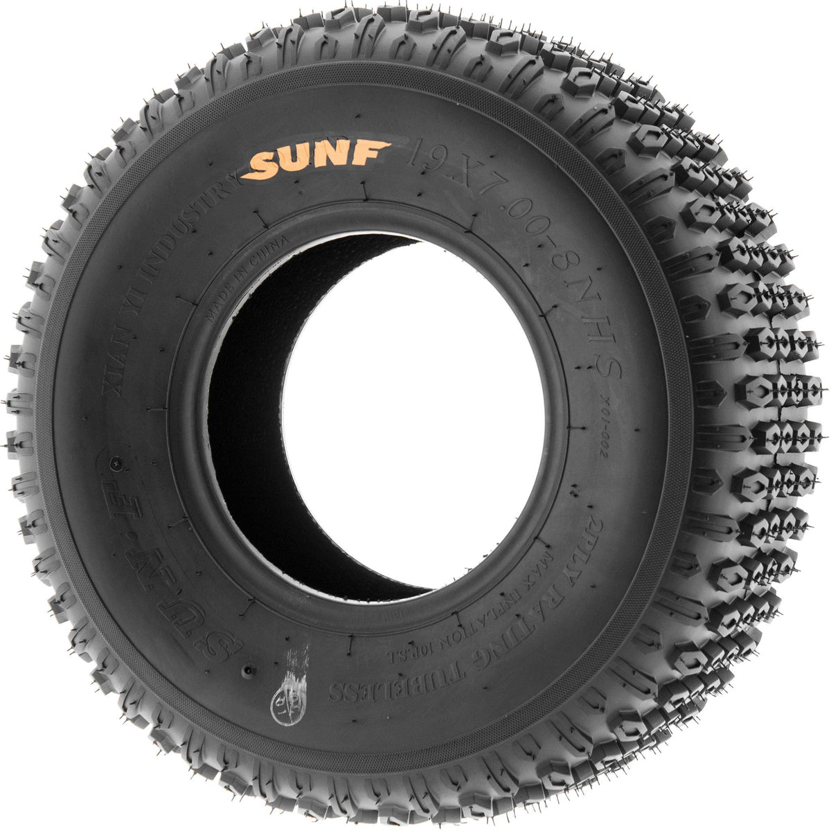 19x7-8 Tubeless 2 Ply Tire X545