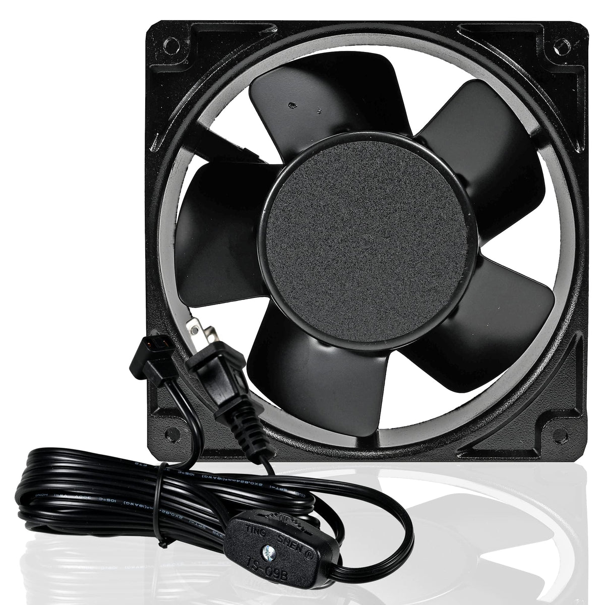 Quiet Air Cooling Corner Fan with Button Controller D606