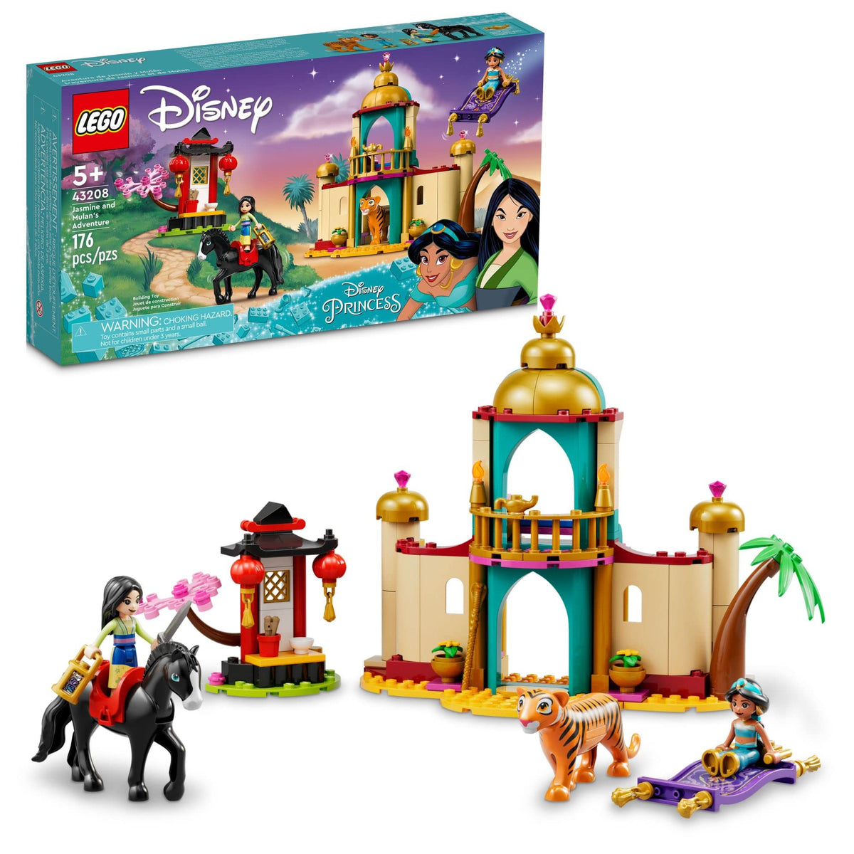 Disney Princess Jasmine and Mulan Palace Set N470091