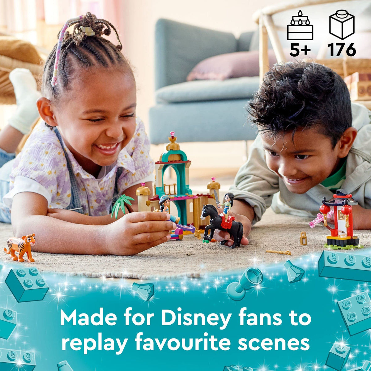 Disney Princess Jasmine and Mulan Palace Set N470091