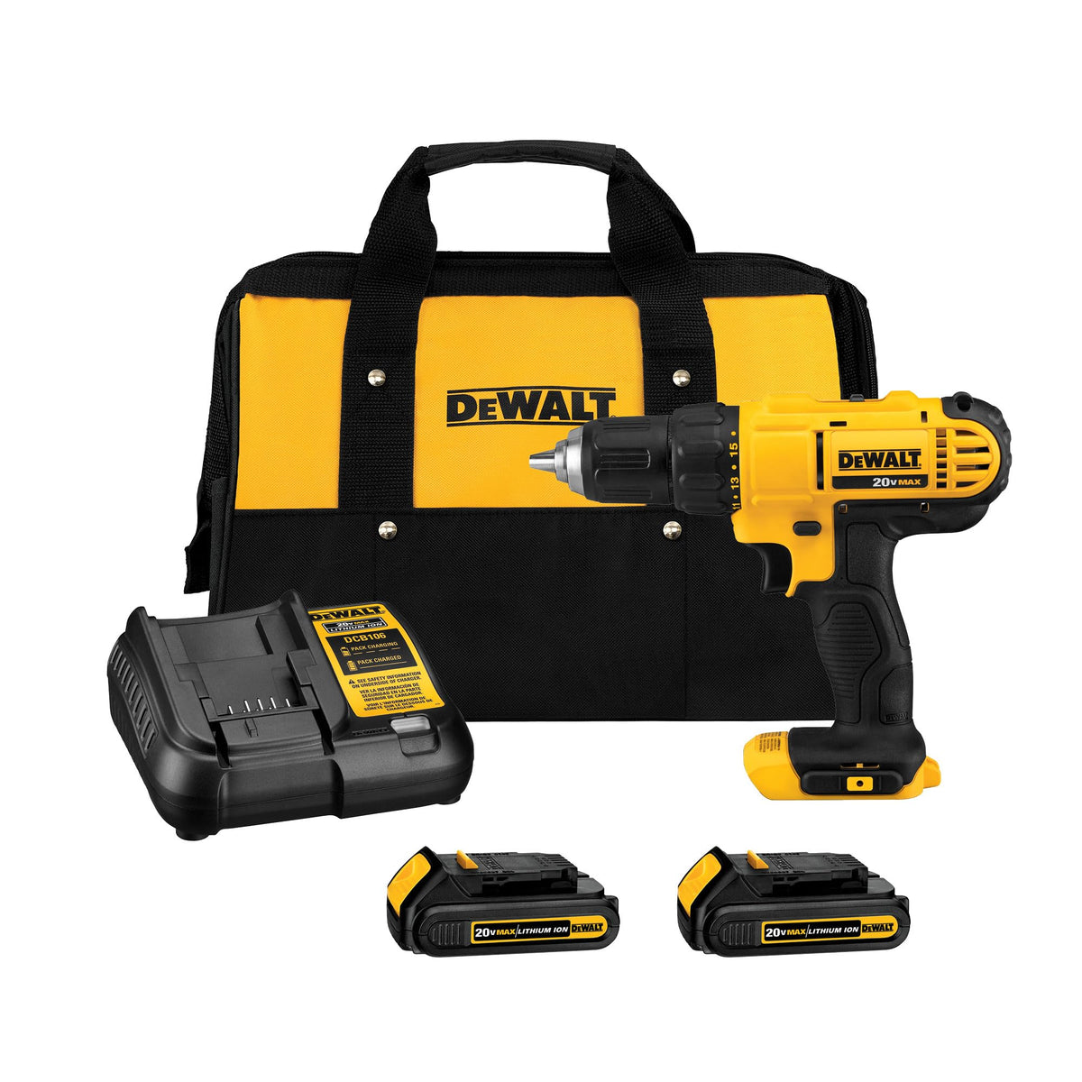 20V Max Cordless Drill Driver Set R723942