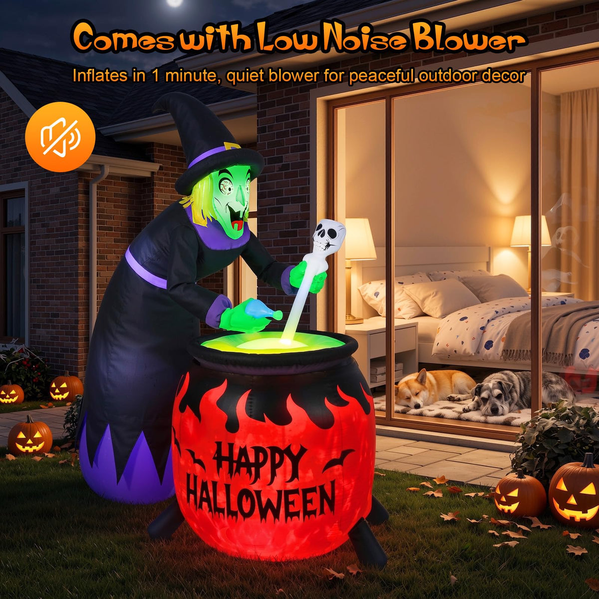 8FT Halloween Inflatable W93313