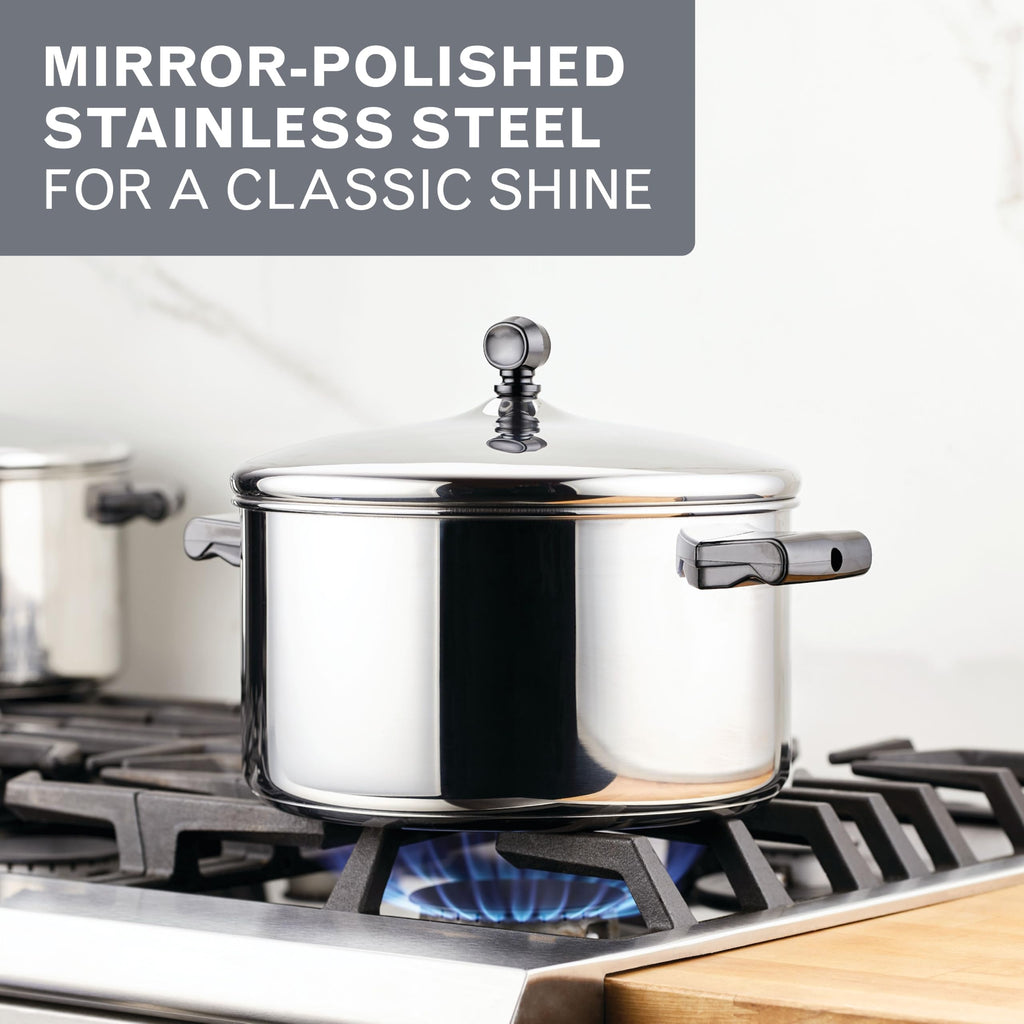 Stainless Steel 6-Quart Stockpot with Lid A842