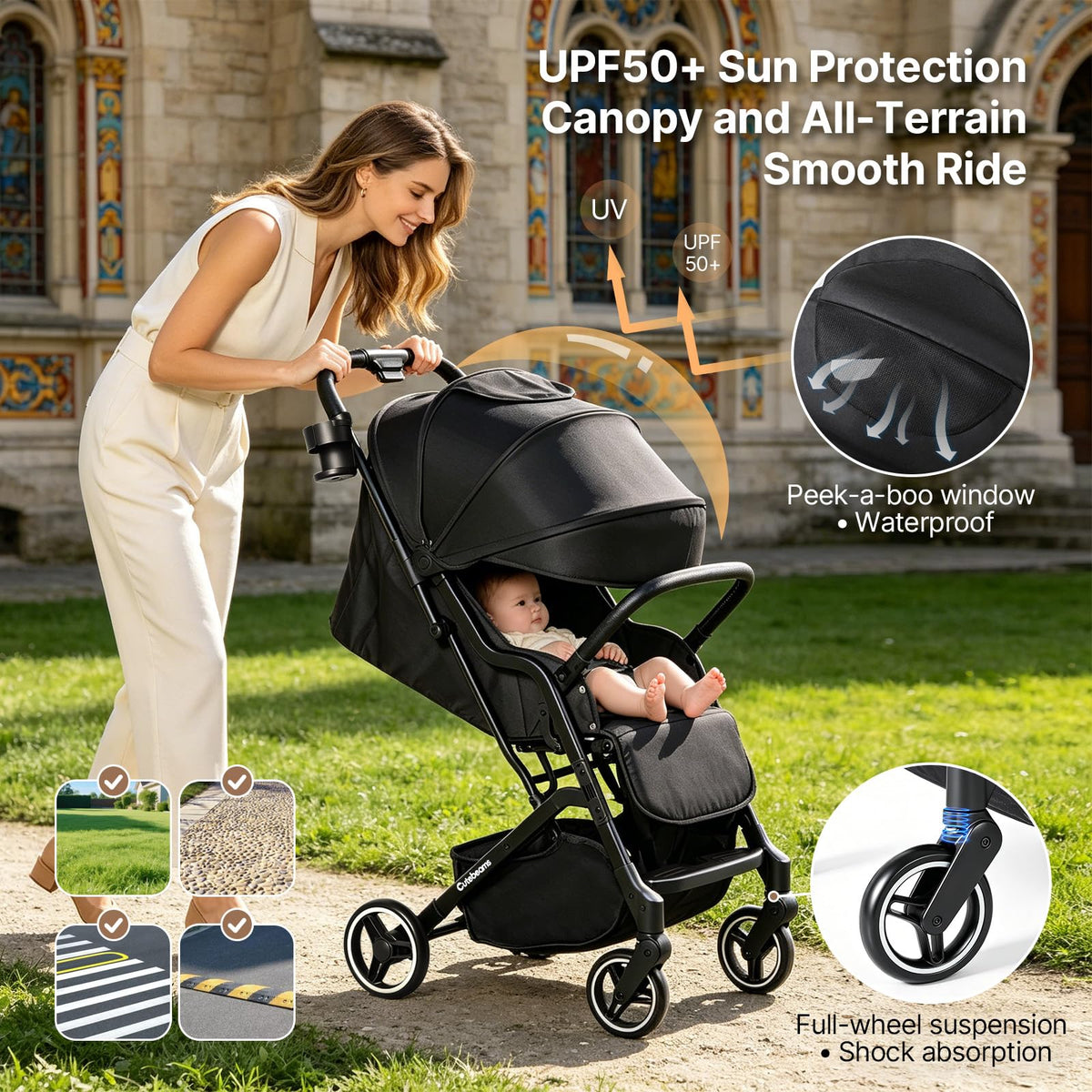 Lightweight Compact Travel Stroller G230