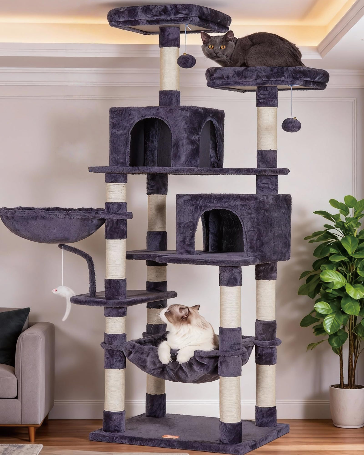 70 inches Tall Cat Tree G519