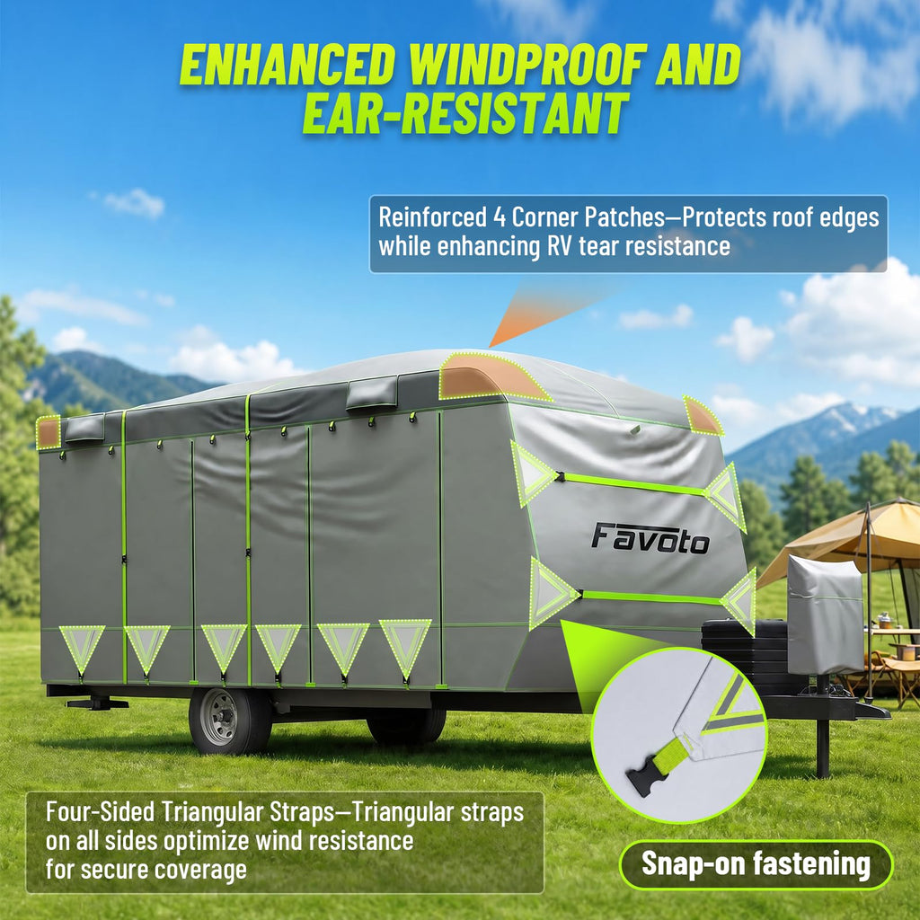 22-24 ft Travel Trailer Cover N671