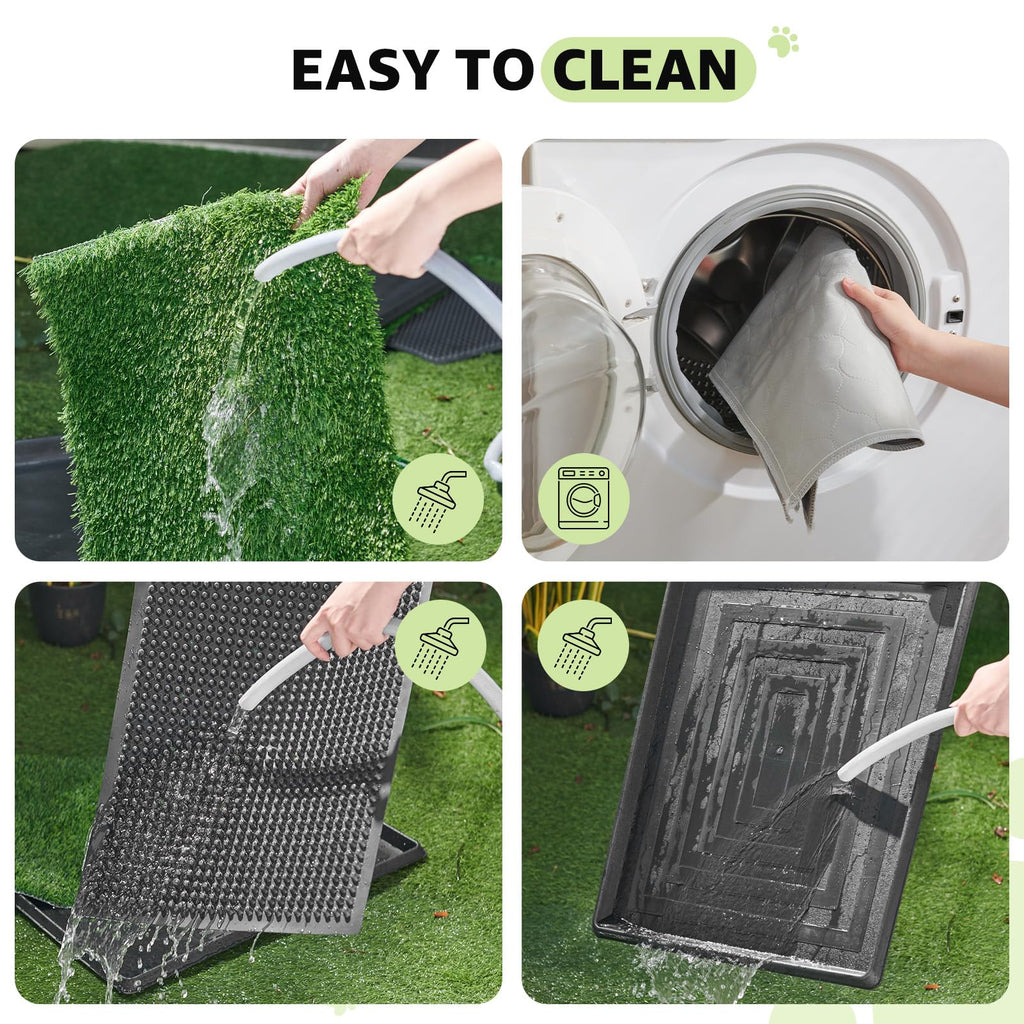 Dog Grass Pad with Tray 20.1x25.1in M398