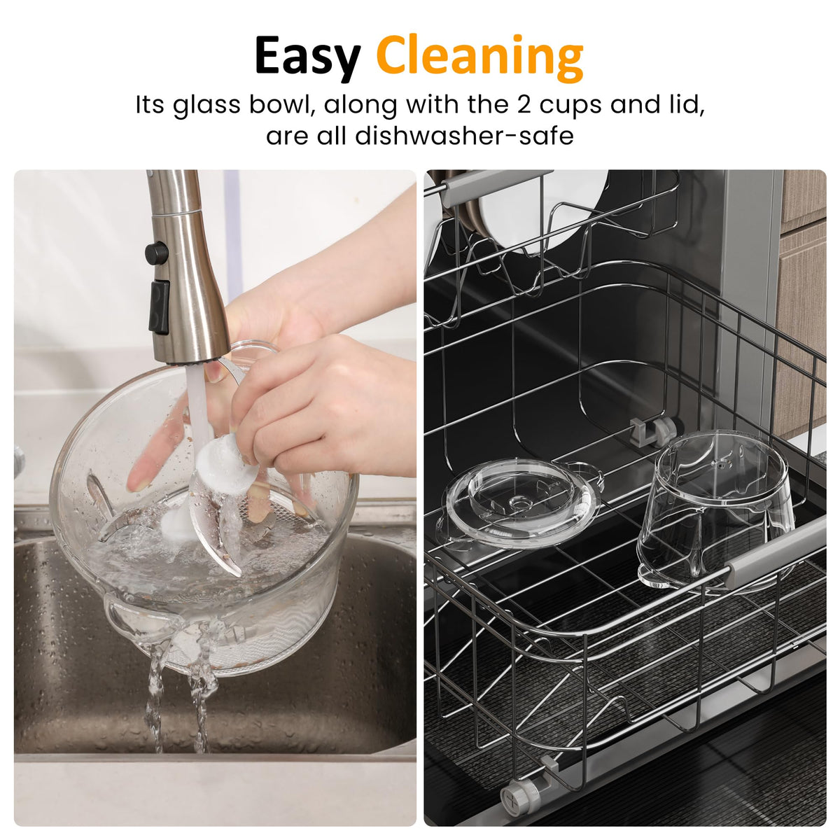 4-in-1 Electric Food Chopper & Small Food Processor Q2228