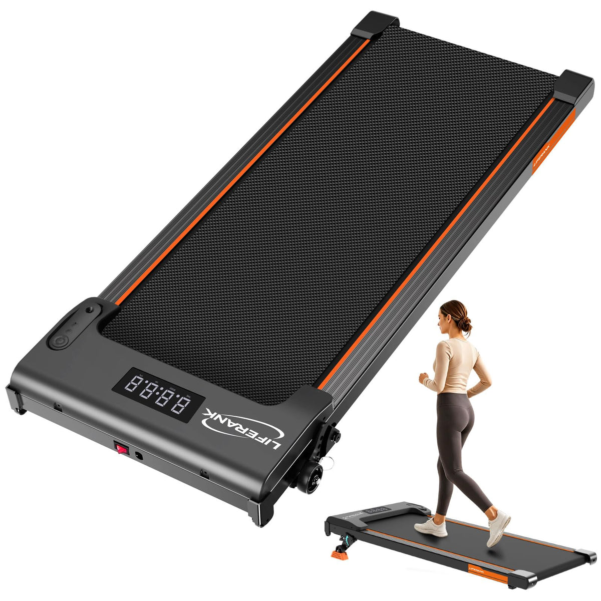 Portable Under Desk Treadmill with Incline S1200