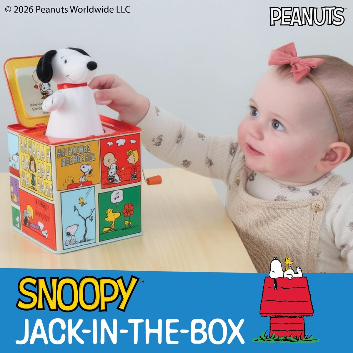 Musical Metal Jack-in-the-Box T30725