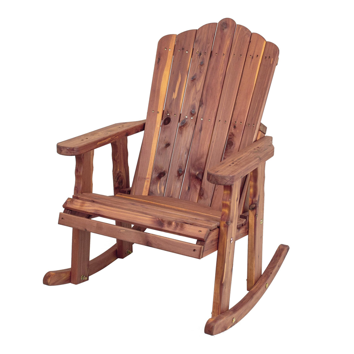 Cedar Adirondack Rocking Chair H7321