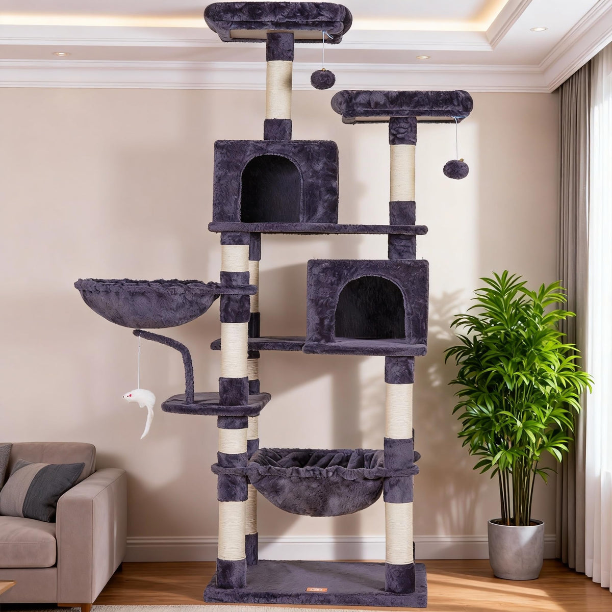 70 inches Tall Cat Tree G519
