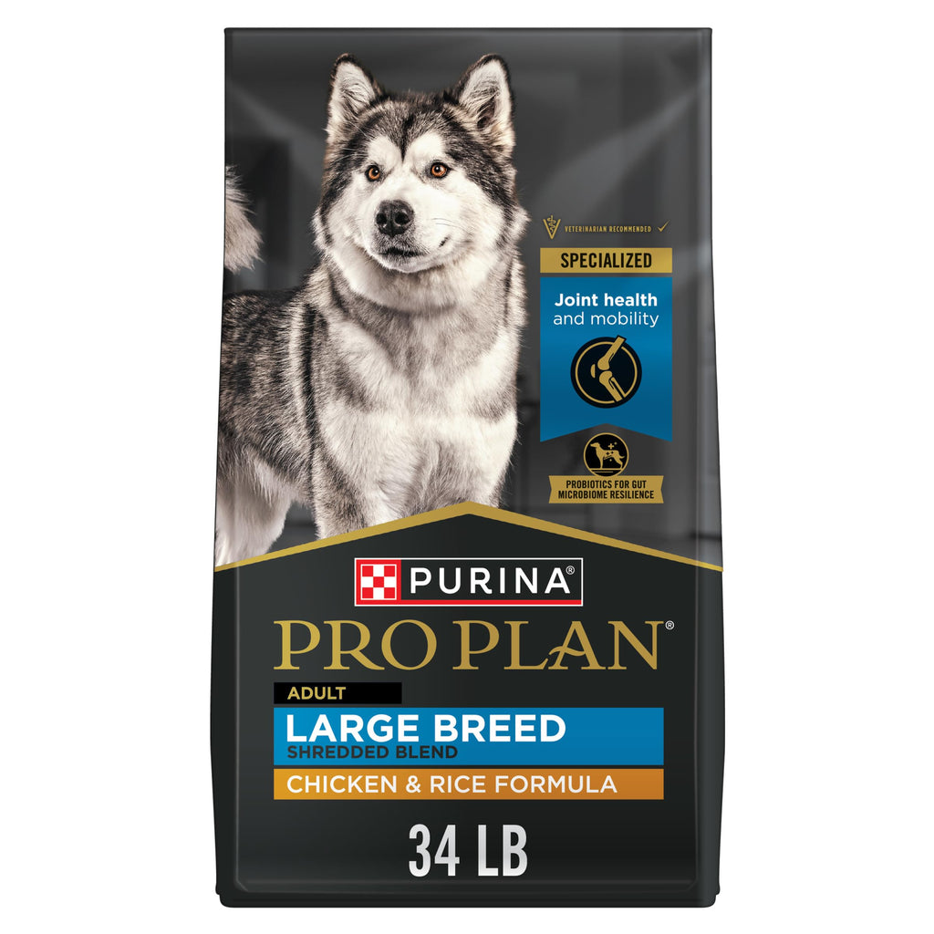 Chicken & Rice Large Breed Dry Dog Food 34 lb Bag D504336