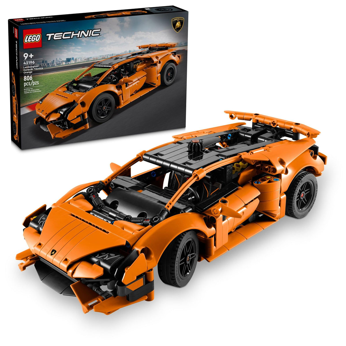 Orange Building Toy Car O285952