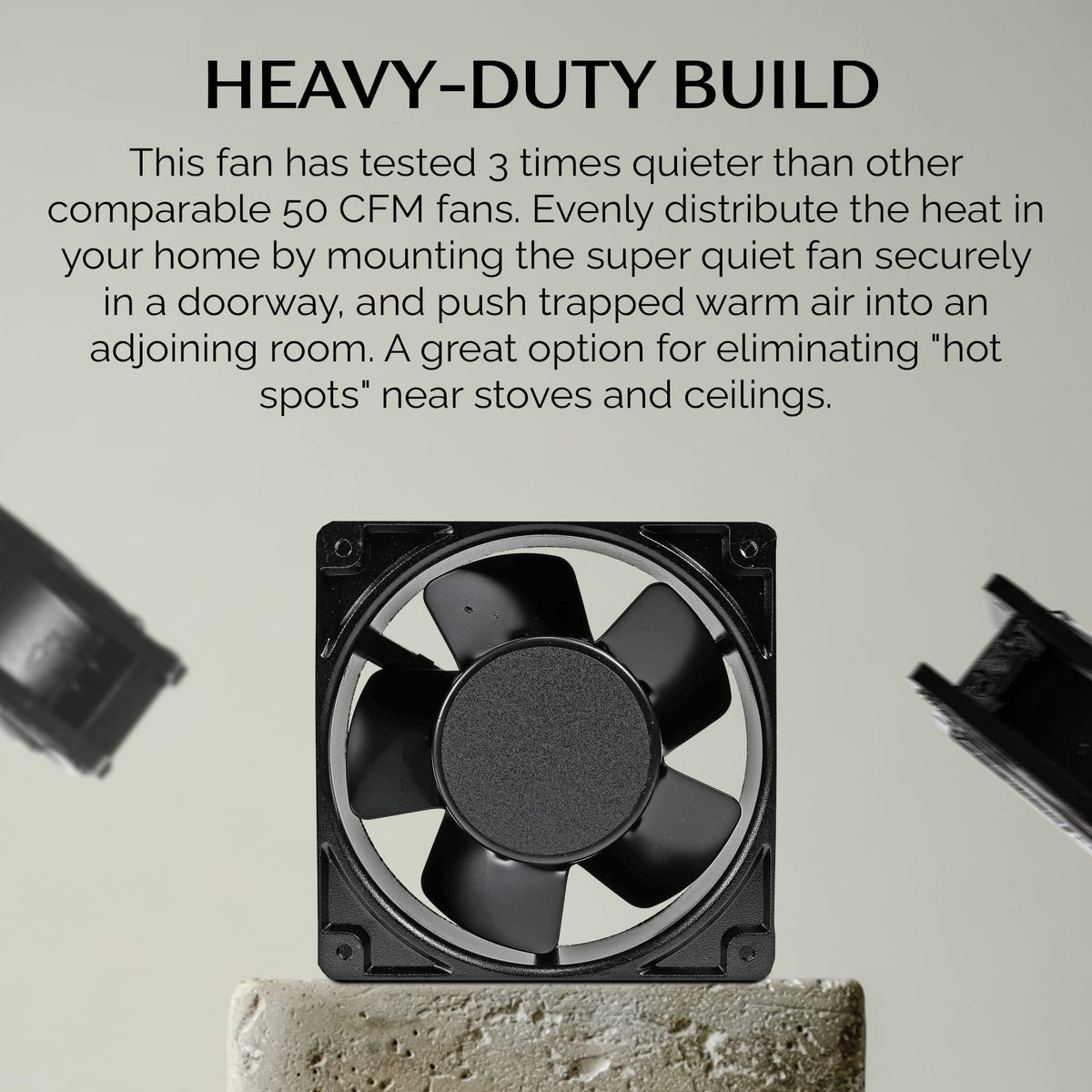 Quiet Air Cooling Corner Fan with Button Controller D606