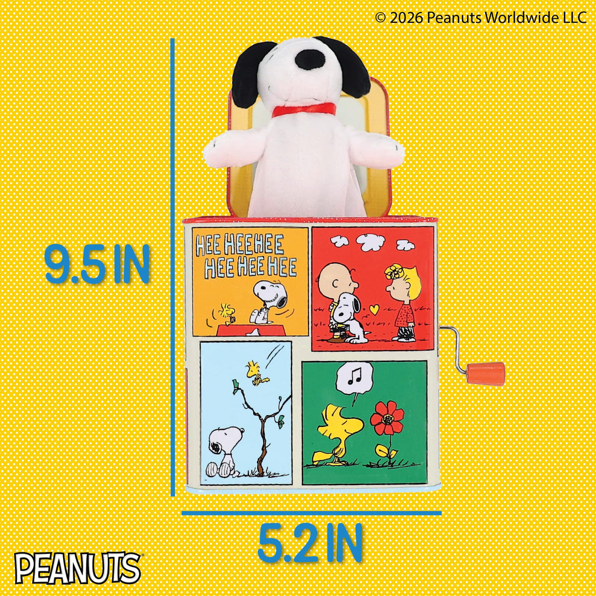 Musical Metal Jack-in-the-Box T30725